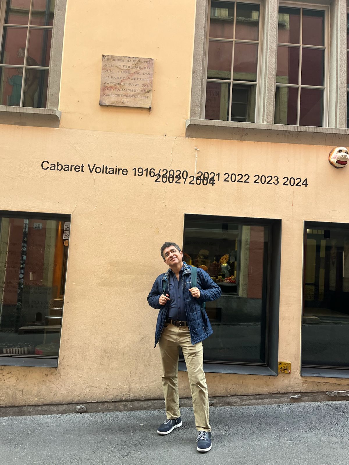 Francisco Rodríguez-Henríquez at Cabaret Voltaire